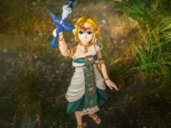 The Legend of Zelda: Tears of the Kingdom Heroes of Hyrule Princess Zelda Action Figure