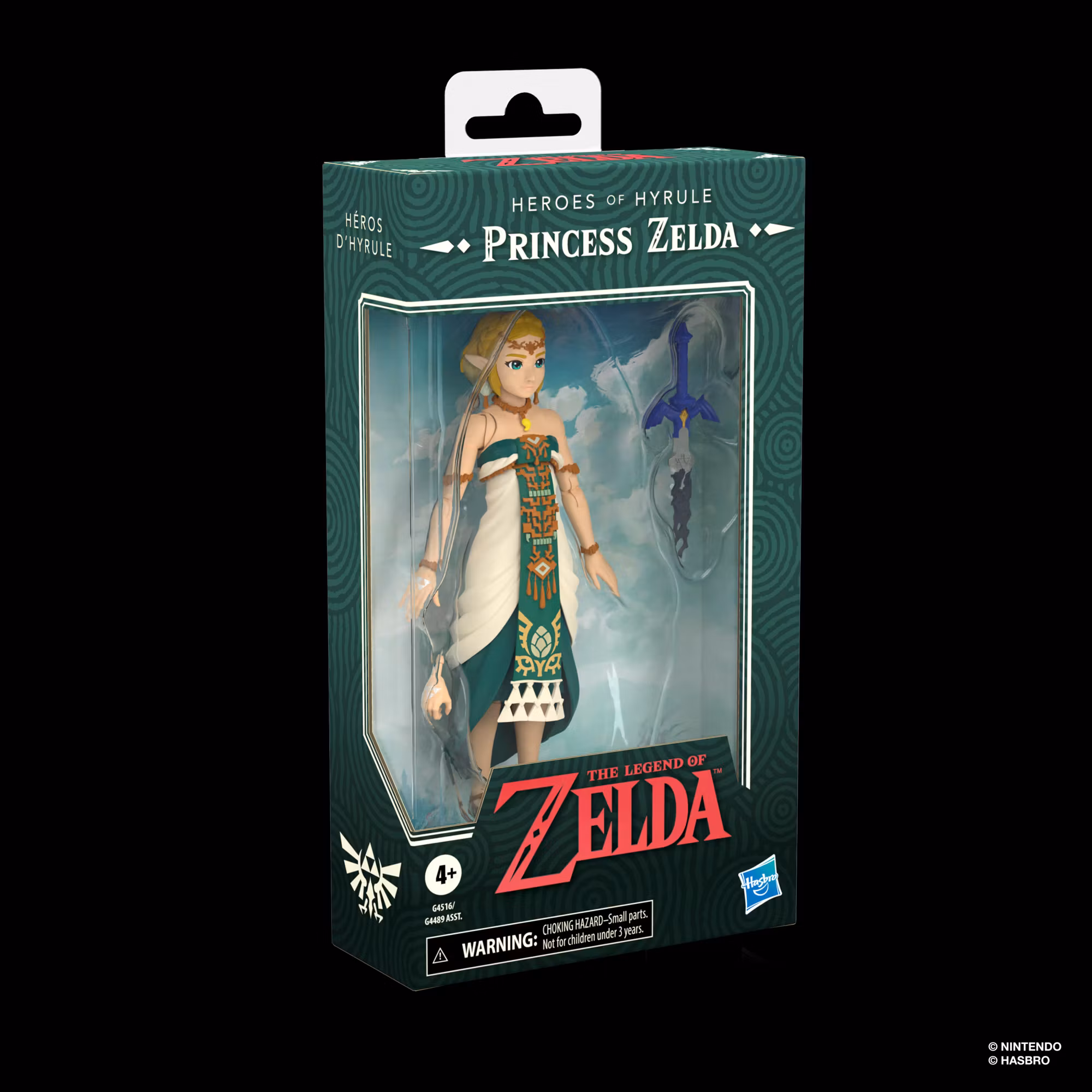 The Legend of Zelda: Tears of the Kingdom Heroes of Hyrule Princess Zelda Action Figure
