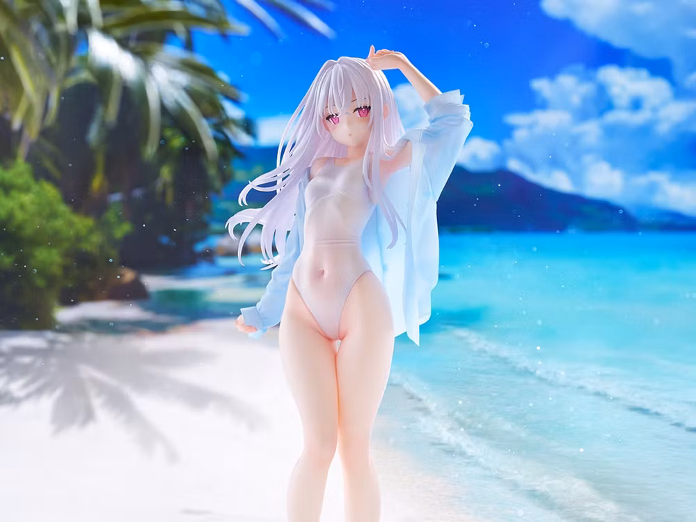 Mignon Works Tenitol Tall Shiro (Swimsuit Ver.) Figure