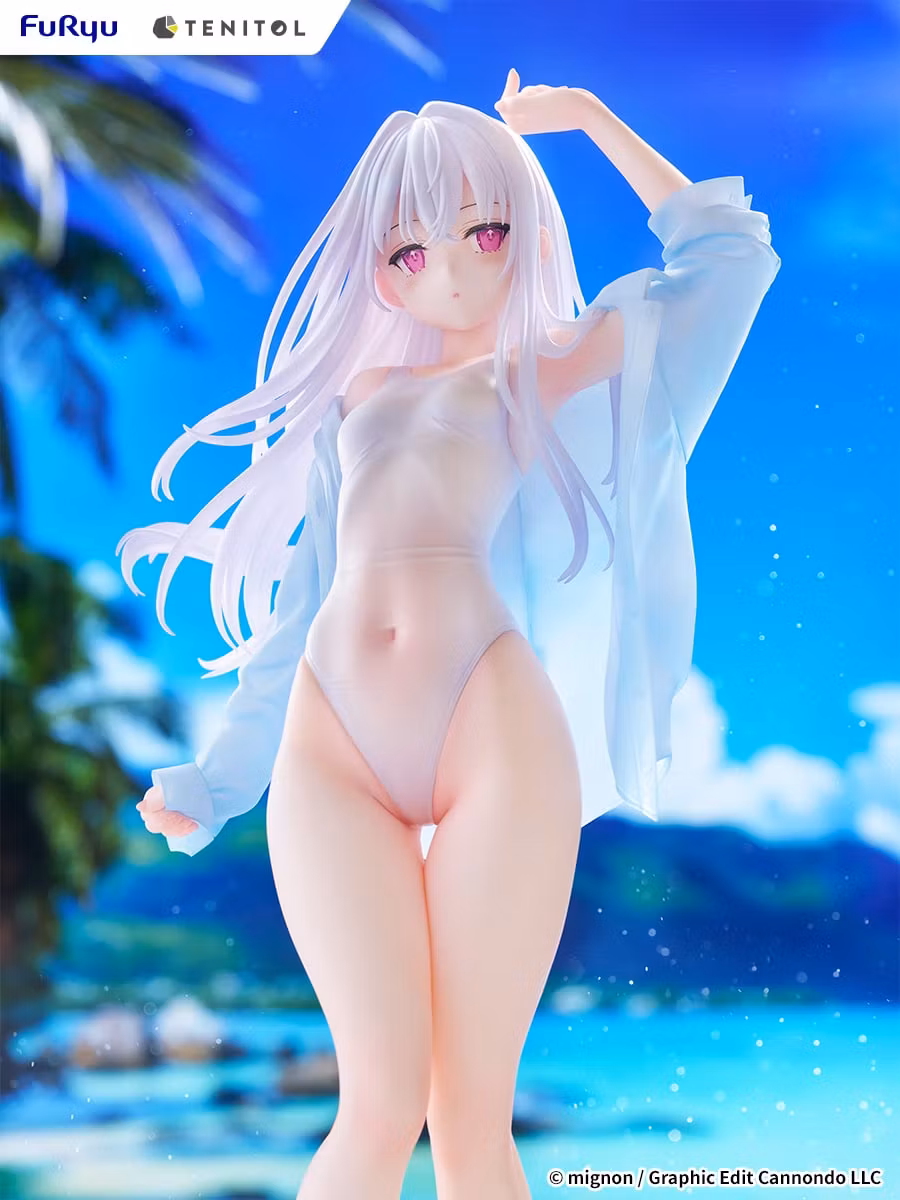 Mignon Works Tenitol Tall Shiro (Swimsuit Ver.) Figure