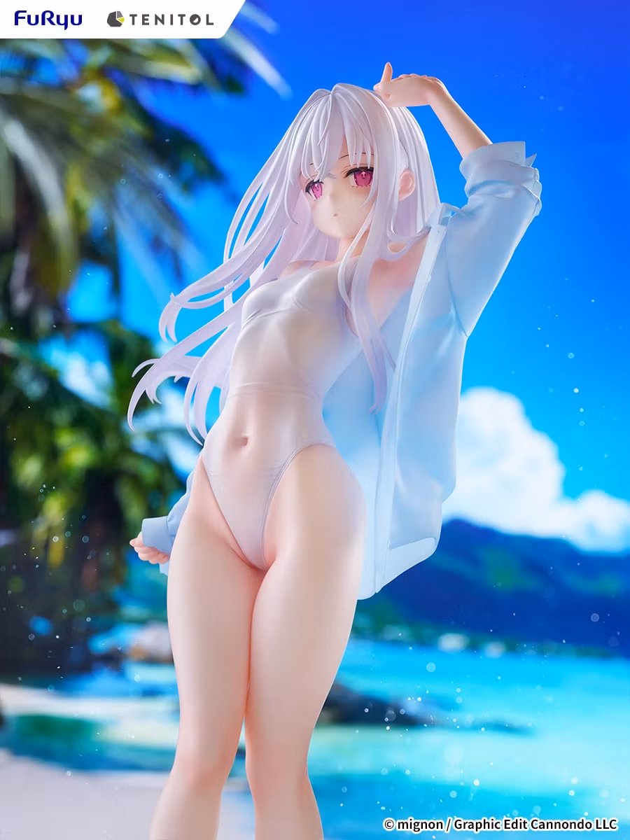 Mignon Works Tenitol Tall Shiro (Swimsuit Ver.) Figure