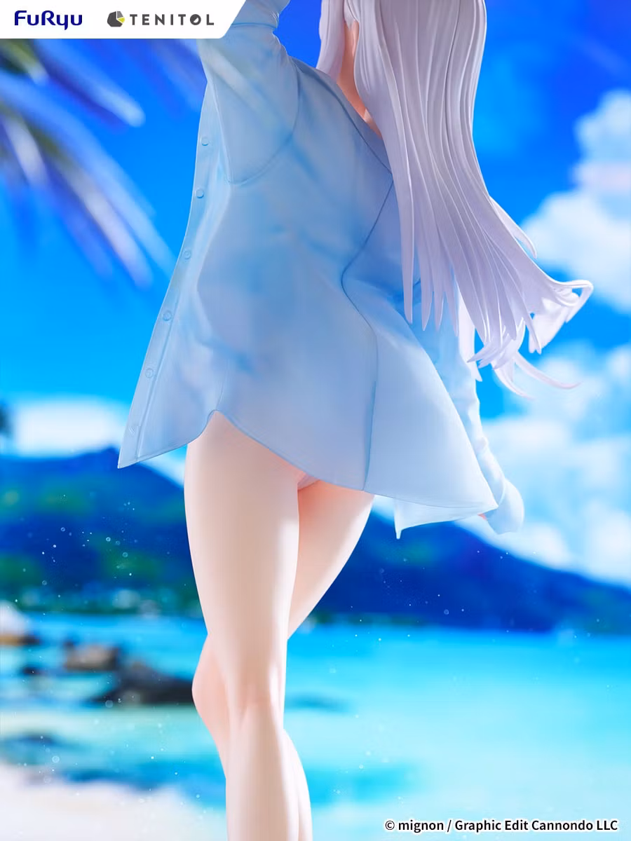 Mignon Works Tenitol Tall Shiro (Swimsuit Ver.) Figure