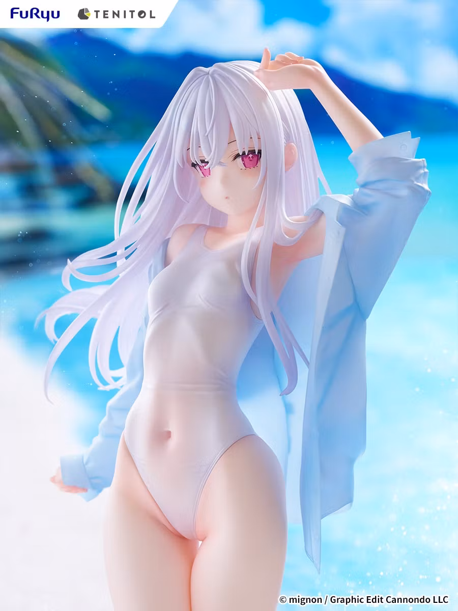 Mignon Works Tenitol Tall Shiro (Swimsuit Ver.) Figure