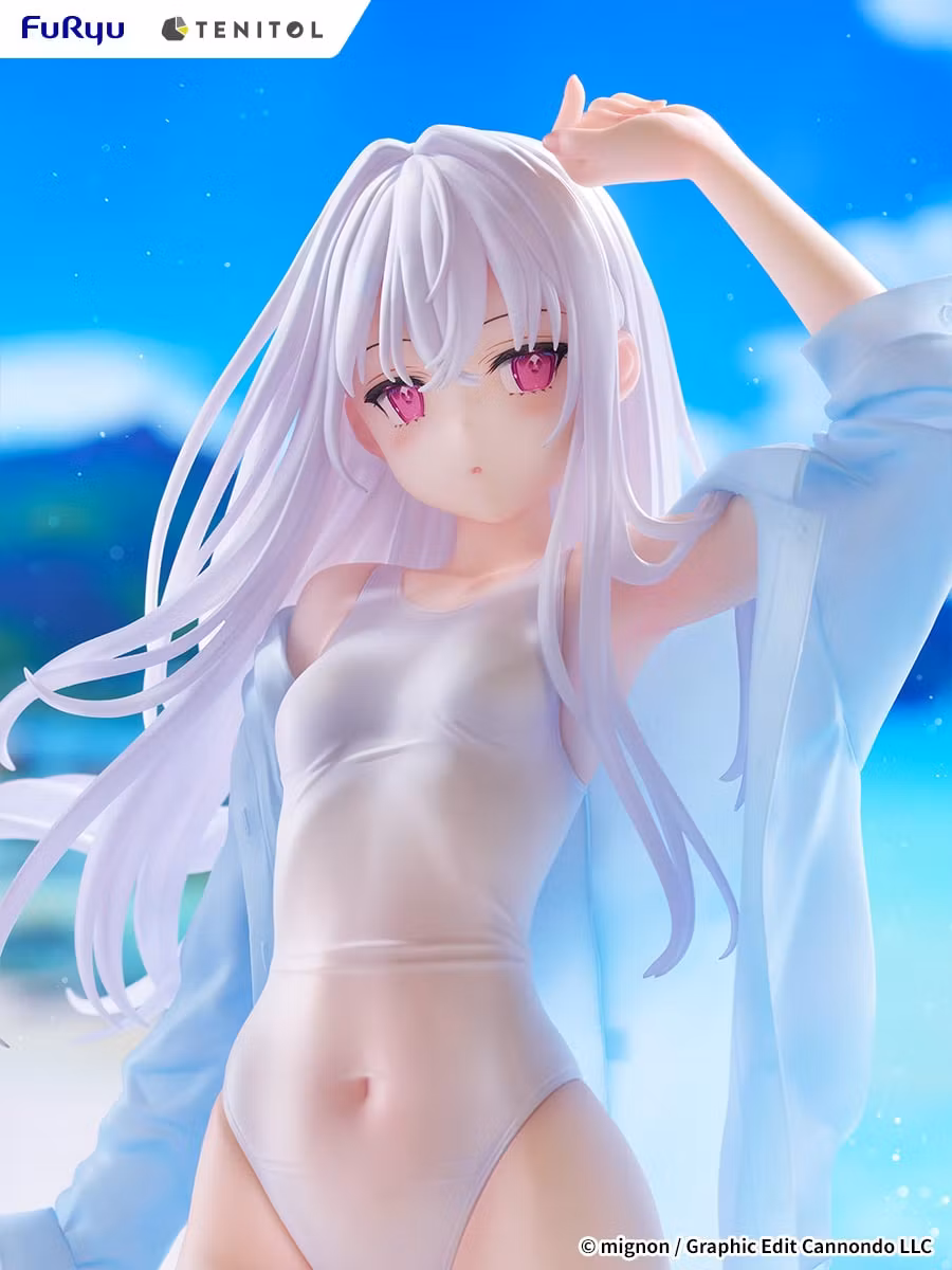 Mignon Works Tenitol Tall Shiro (Swimsuit Ver.) Figure