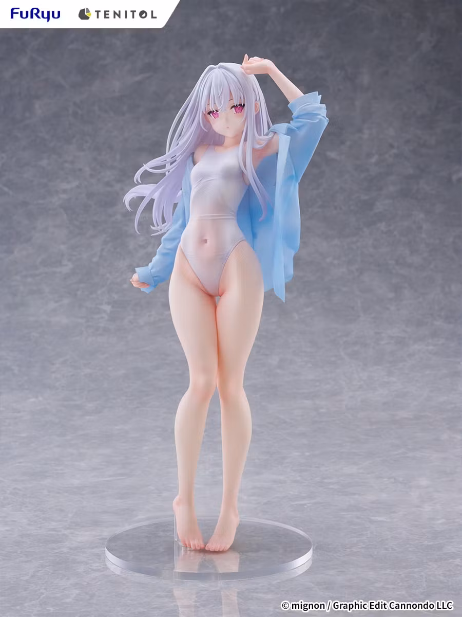 Mignon Works Tenitol Tall Shiro (Swimsuit Ver.) Figure