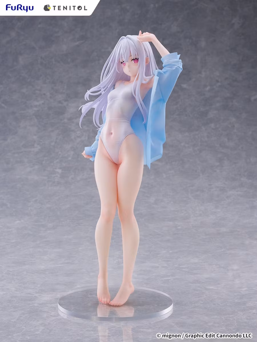 Mignon Works Tenitol Tall Shiro (Swimsuit Ver.) Figure