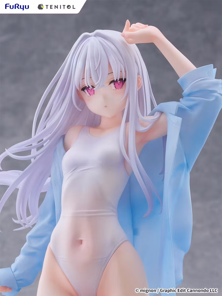 Mignon Works Tenitol Tall Shiro (Swimsuit Ver.) Figure
