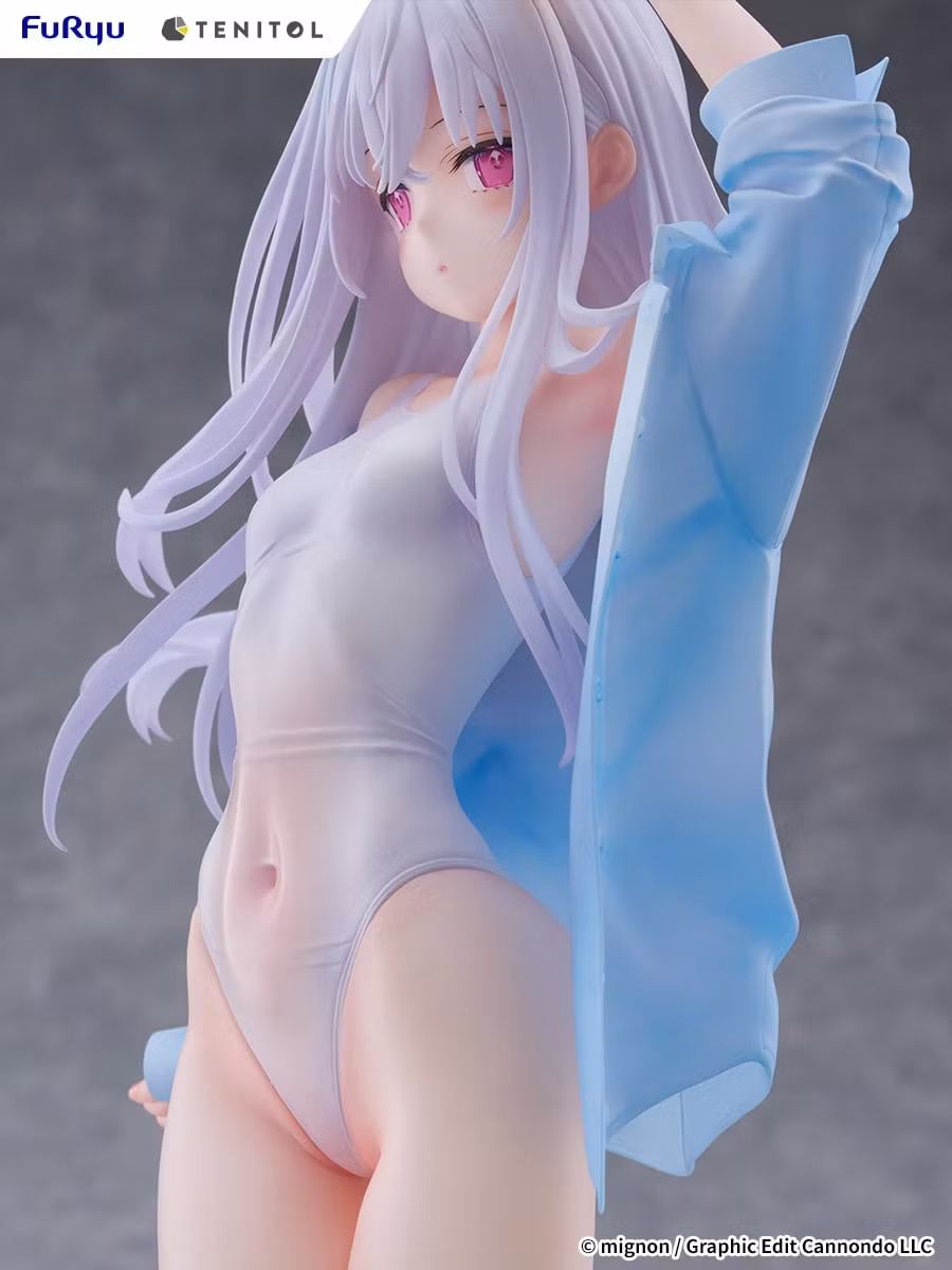 Mignon Works Tenitol Tall Shiro (Swimsuit Ver.) Figure