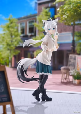 Hololive Production G.S. Collection Shirakami Fubuki (Date Style Casual Outfit Ver.) 1/7 Scale Figure