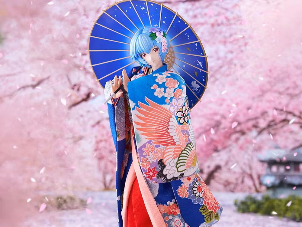 Rebuild of Evangelion F:Nex Rei Ayanami (Japanese Doll) 1/4 Scale Figure