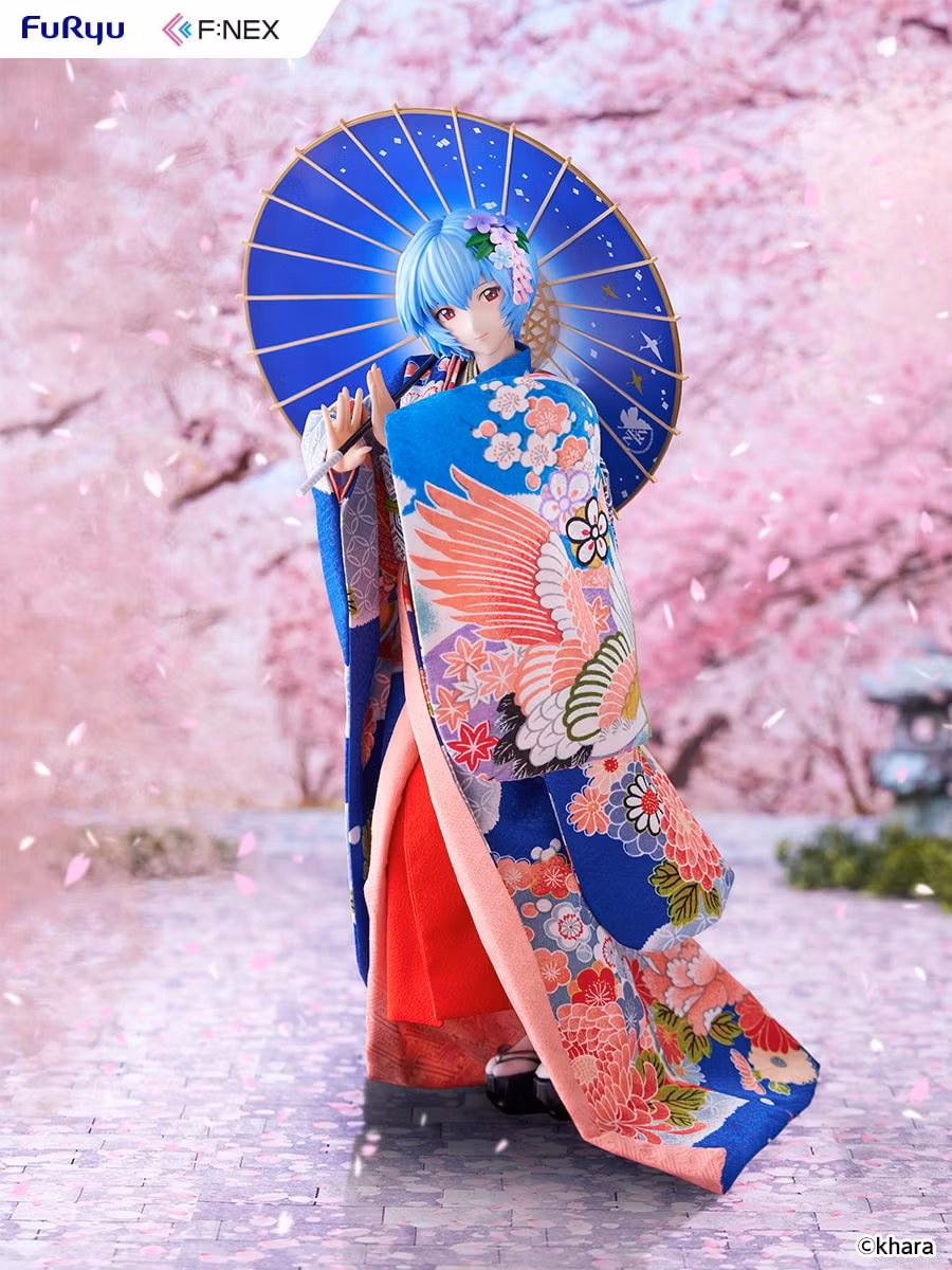 Rebuild of Evangelion F:Nex Rei Ayanami (Japanese Doll) 1/4 Scale Figure