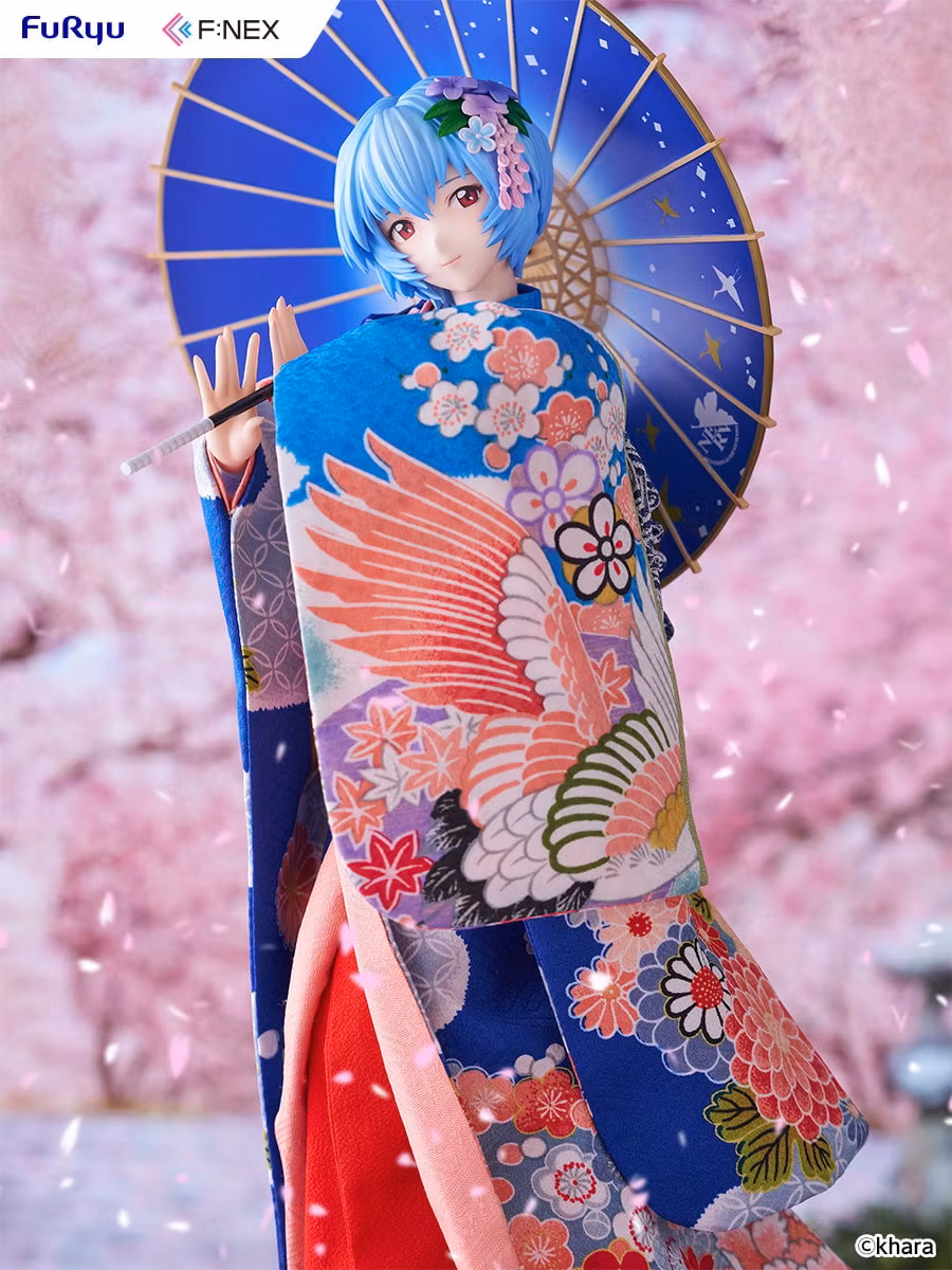 Rebuild of Evangelion F:Nex Rei Ayanami (Japanese Doll) 1/4 Scale Figure