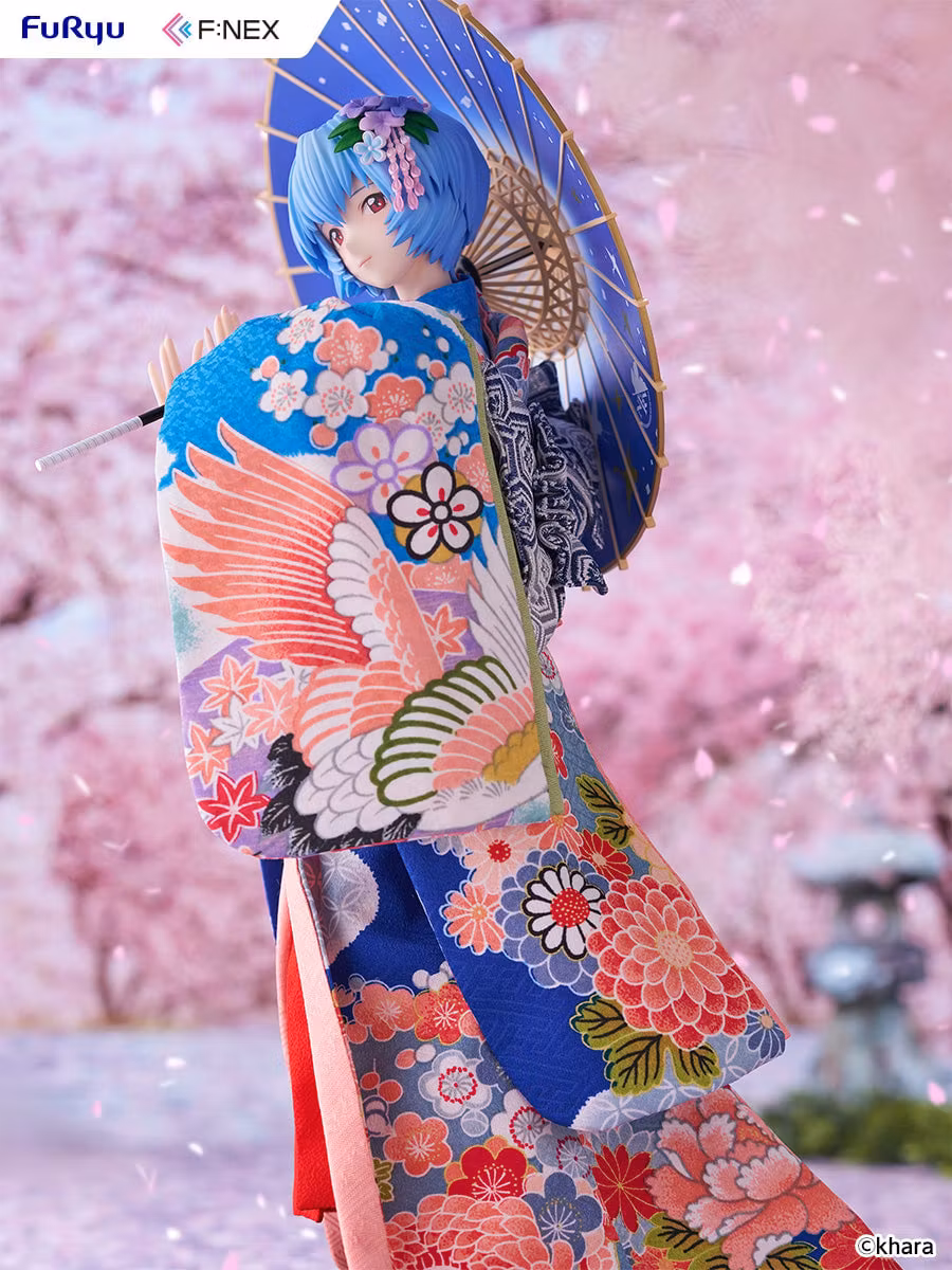 Rebuild of Evangelion F:Nex Rei Ayanami (Japanese Doll) 1/4 Scale Figure