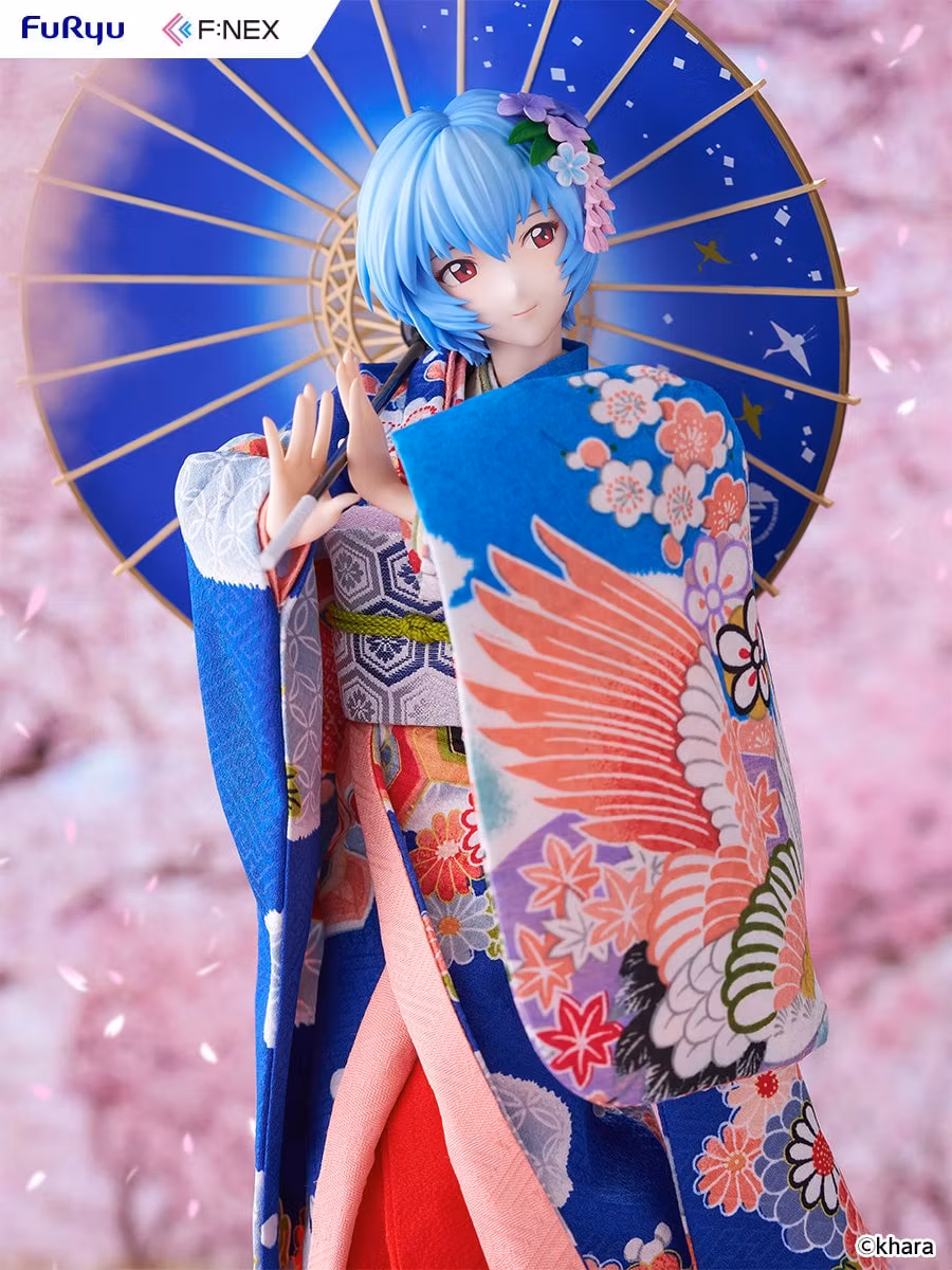 Rebuild of Evangelion F:Nex Rei Ayanami (Japanese Doll) 1/4 Scale Figure