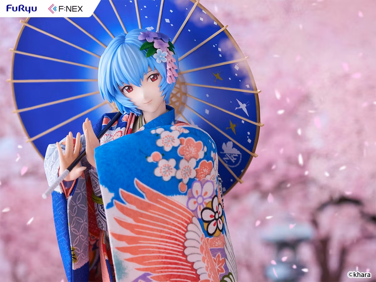 Rebuild of Evangelion F:Nex Rei Ayanami (Japanese Doll) 1/4 Scale Figure