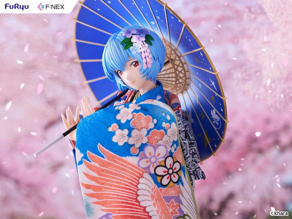 Rebuild of Evangelion F:Nex Rei Ayanami (Japanese Doll) 1/4 Scale Figure