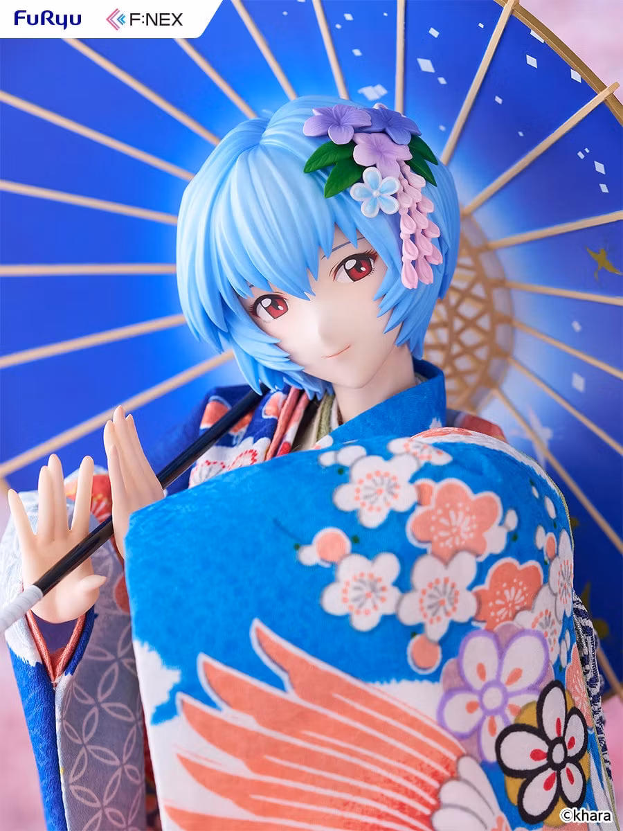 Rebuild of Evangelion F:Nex Rei Ayanami (Japanese Doll) 1/4 Scale Figure