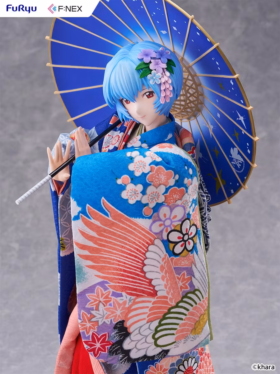 Rebuild of Evangelion F:Nex Rei Ayanami (Japanese Doll) 1/4 Scale Figure