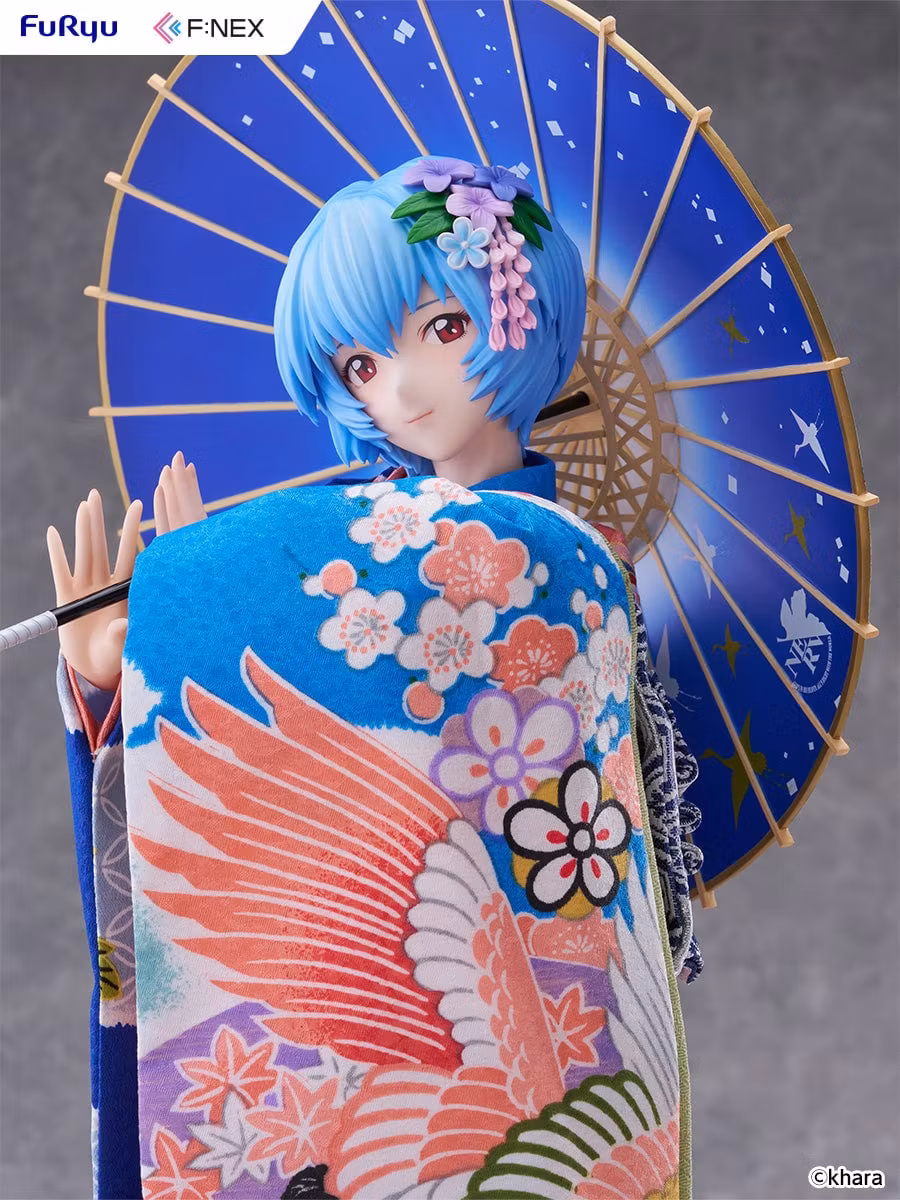 Rebuild of Evangelion F:Nex Rei Ayanami (Japanese Doll) 1/4 Scale Figure