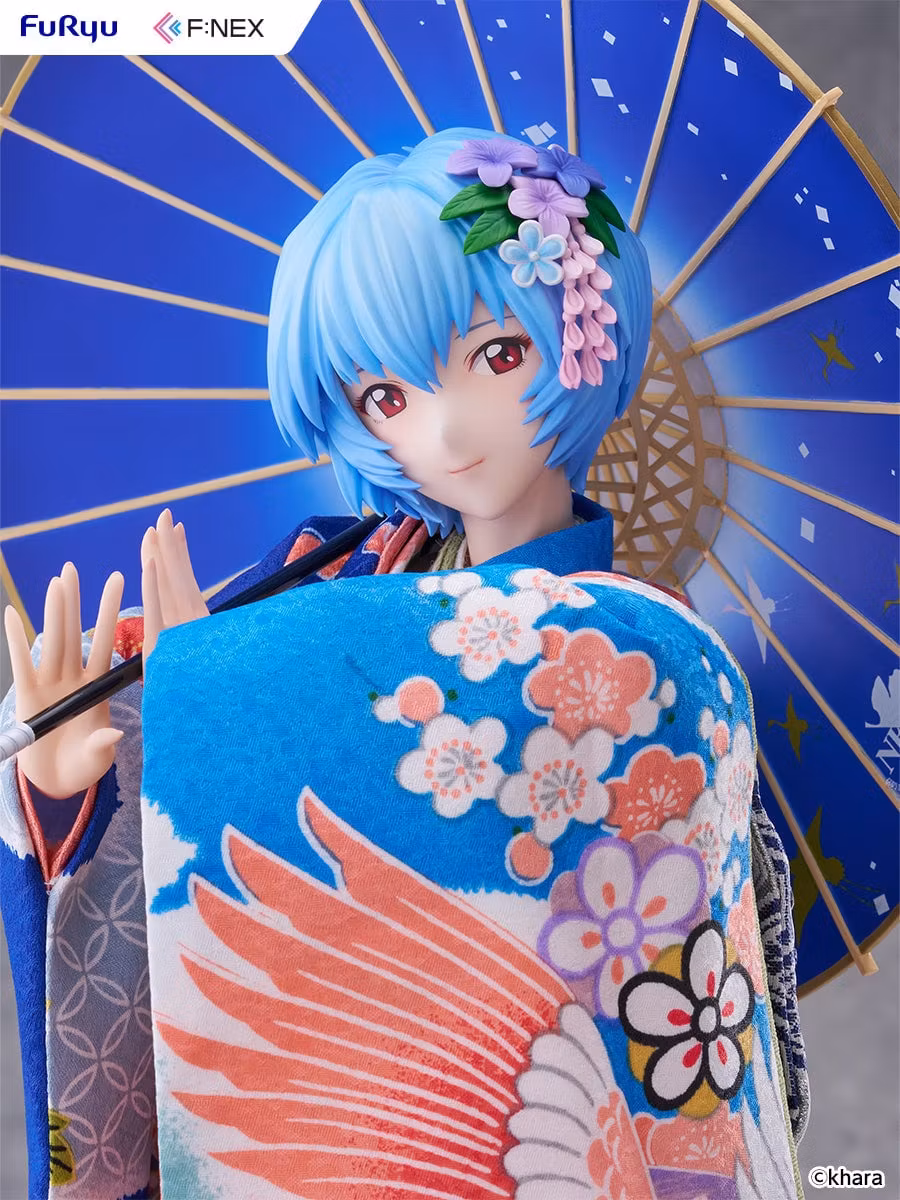 Rebuild of Evangelion F:Nex Rei Ayanami (Japanese Doll) 1/4 Scale Figure