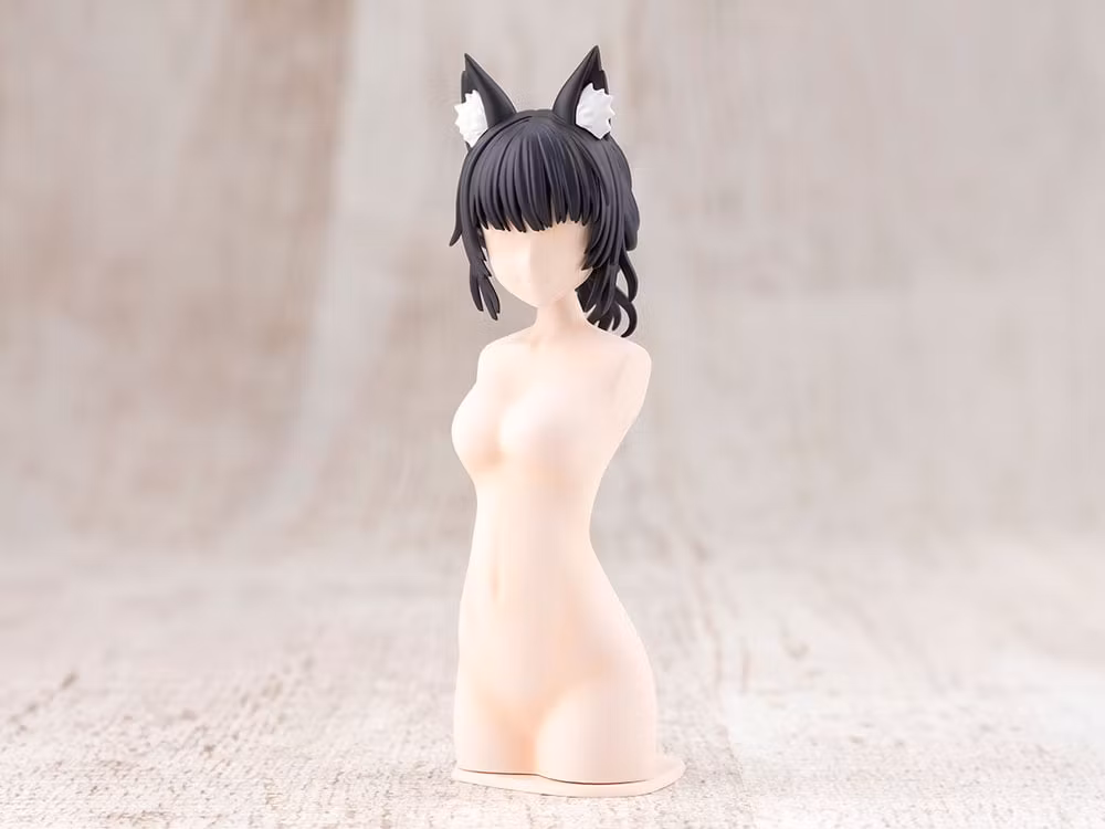 Sousai Shojo Teien Arranged Wigs Animal Ears Messy Bun (Fox) 1/10 Scale Accessory Set