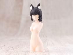 Sousai Shojo Teien Arranged Wigs Animal Ears Messy Bun (Fox) 1/10 Scale Accessory Set