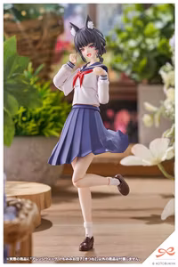 Sousai Shojo Teien Arranged Wigs Animal Ears Messy Bun (Fox) 1/10 Scale Accessory Set