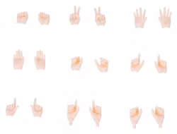 Megami Device M.S.G. Plastic Model Kit 09 Hand Set Skin Color C
