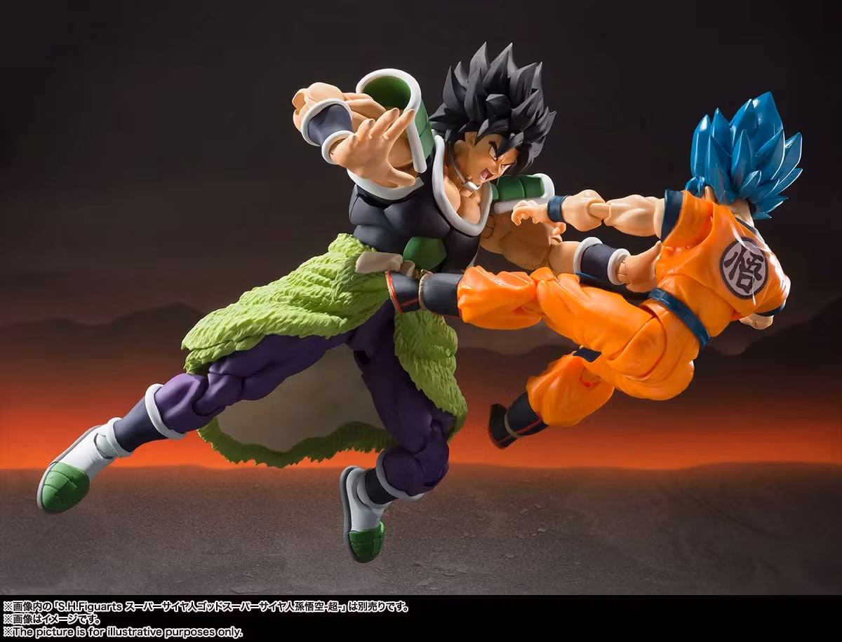 Dragon Ball Super: Broly S.H.Figuarts Broly Action Figure (Rerelease)