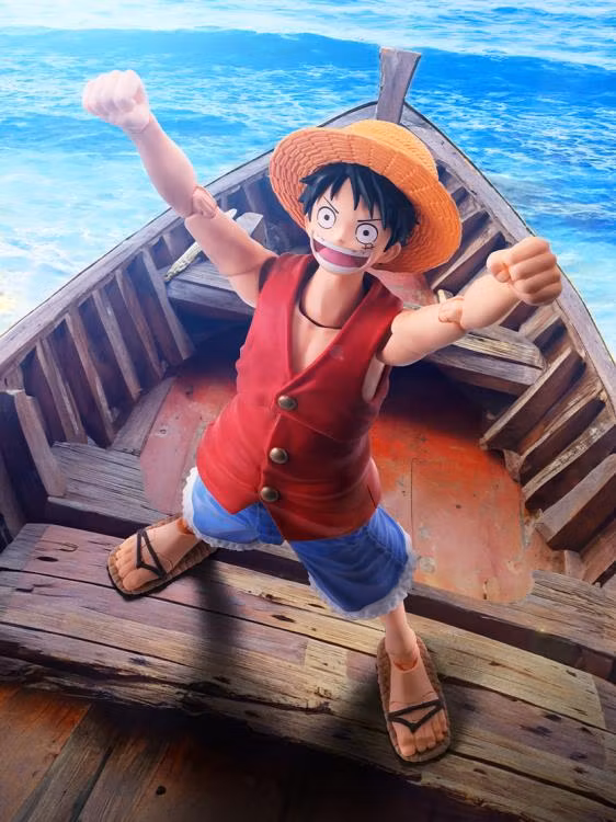 One Piece S.H.Figuarts Monkey D. Luffy (Romance Dawn) Action Figure (Rerelease)