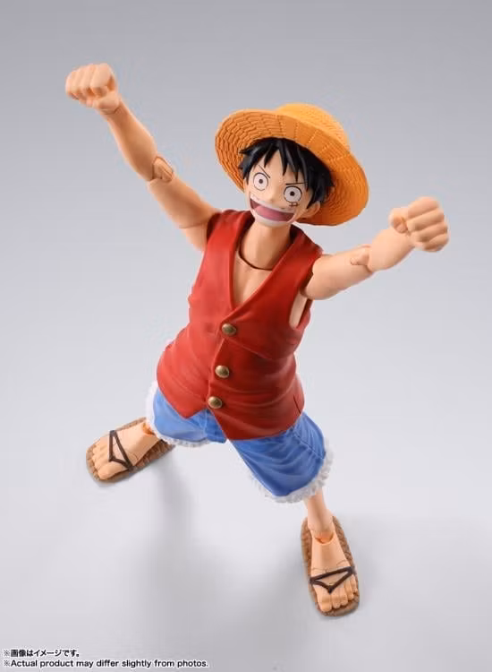 One Piece S.H.Figuarts Monkey D. Luffy (Romance Dawn) Action Figure (Rerelease)