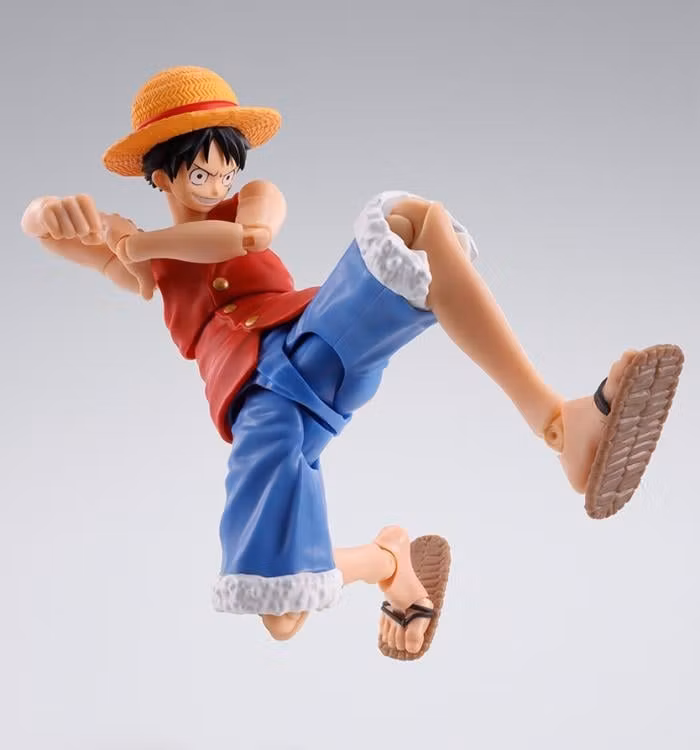 One Piece S.H.Figuarts Monkey D. Luffy (Romance Dawn) Action Figure (Rerelease)