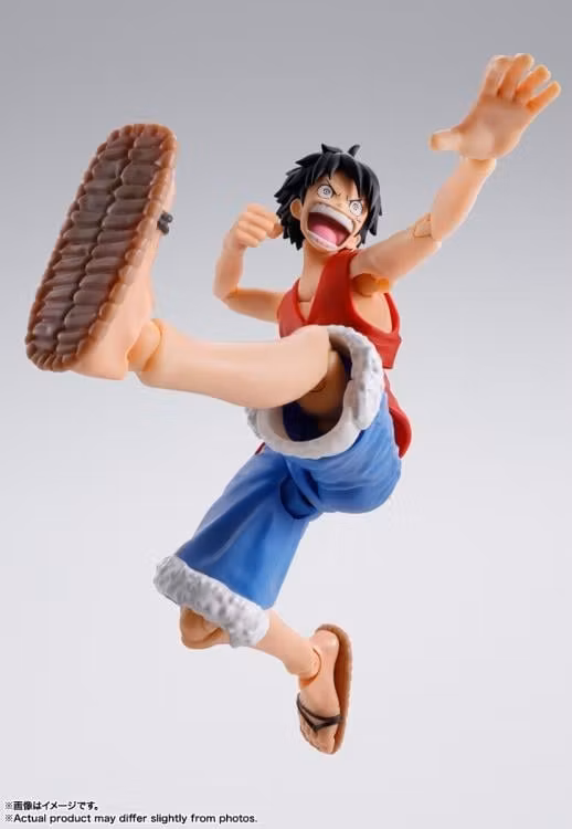 One Piece S.H.Figuarts Monkey D. Luffy (Romance Dawn) Action Figure (Rerelease)