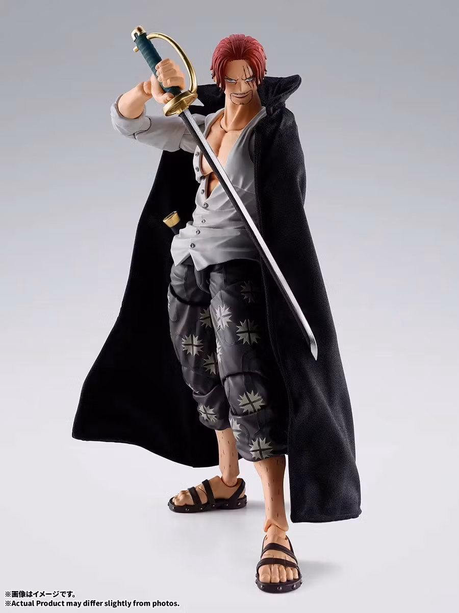 One Piece S.H.Figuarts Shanks (Marineford) Action Figure