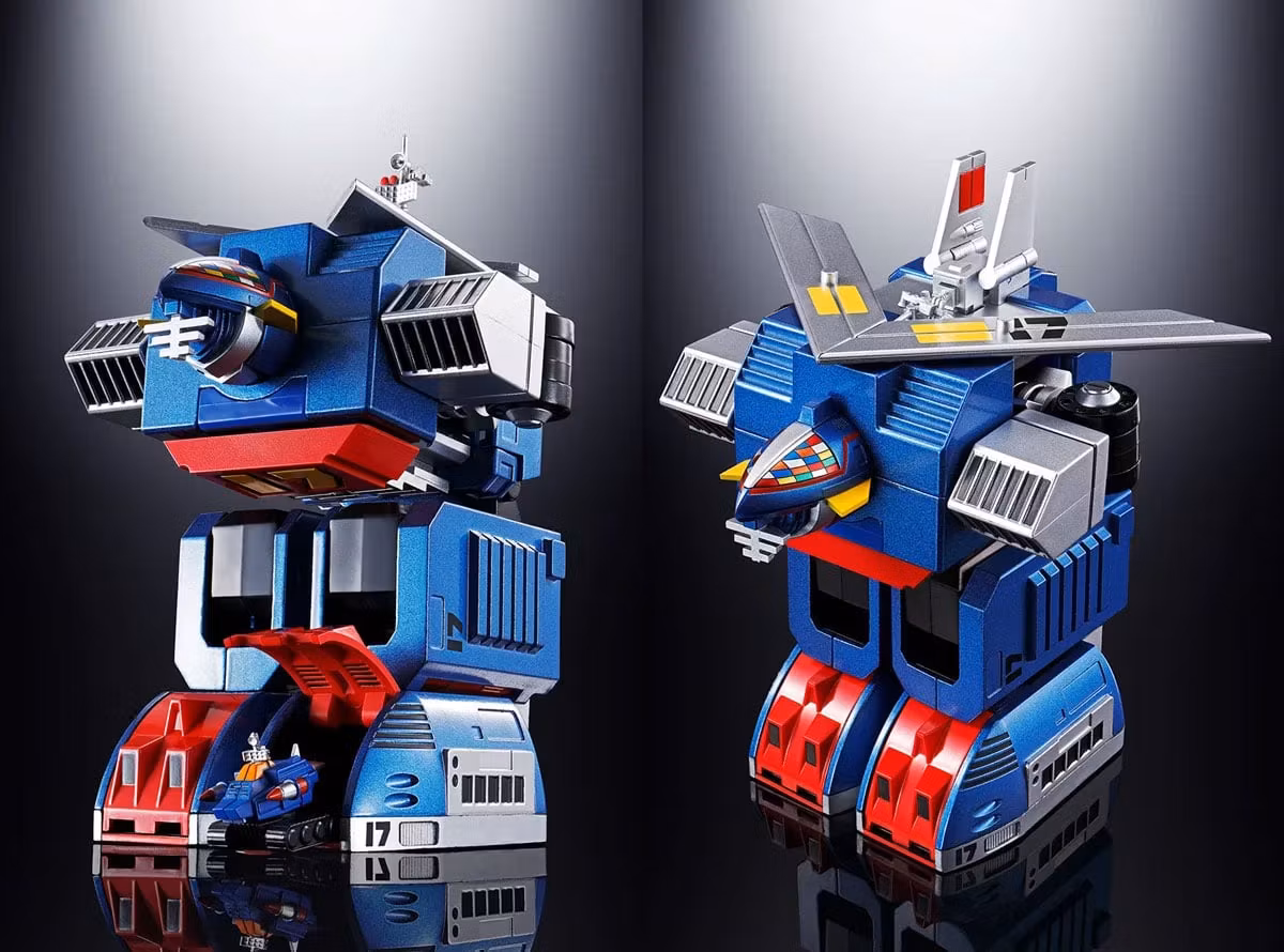 Daitetsujin 17 Soul of Chogokin GX-101S Daitetsujin 17 & Daitetsujin 18 Graviton Box Set