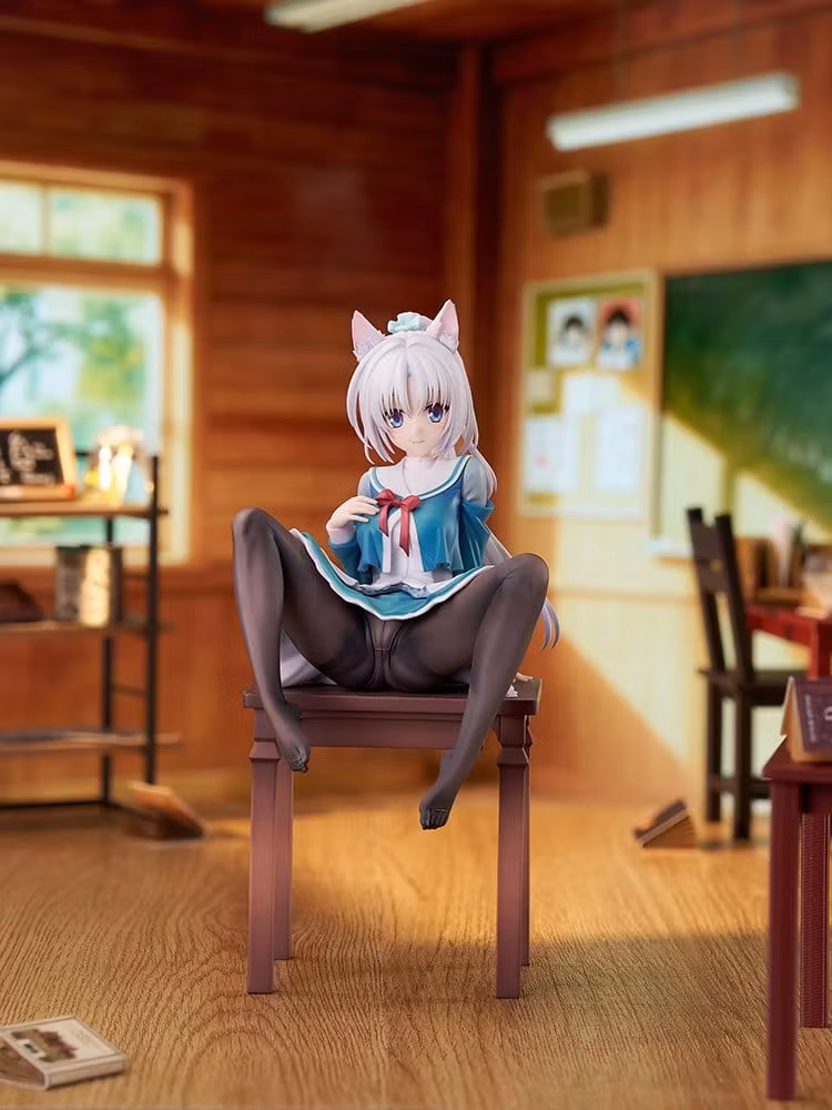 Senren Banka Yoshino Tomotake (Animal Ears School Uniform Ver.) 1/7 Scale Figure
