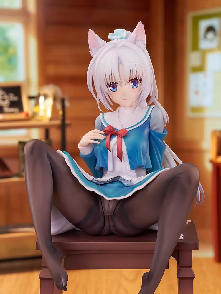 Senren Banka Yoshino Tomotake (Animal Ears School Uniform Ver.) 1/7 Scale Figure