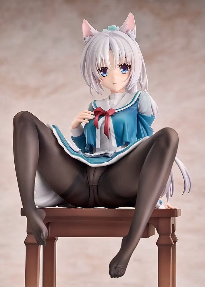 Senren Banka Yoshino Tomotake (Animal Ears School Uniform Ver.) 1/7 Scale Figure
