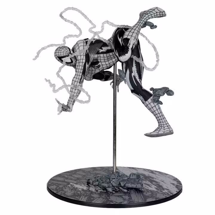 Marvel PVC Statue !/10 Spider-Man (Line Art) (The Amazing Spider-Man #318) (Gold Label)