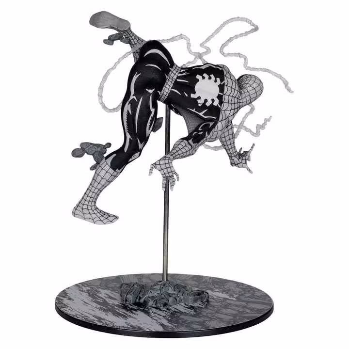 Marvel PVC Statue !/10 Spider-Man (Line Art) (The Amazing Spider-Man #318) (Gold Label)