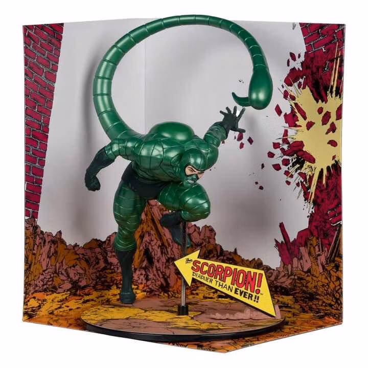Marvel PVC Statue !/10 Scorpion (Metallic) (The Amazing Spider-Man #318) (Gold Label)