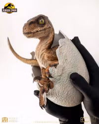 Jurassic Park Replica Bust Velociraptor Hatching Egg