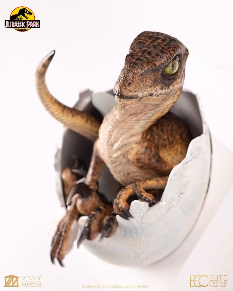 Jurassic Park Replica Bust Velociraptor Hatching Egg
