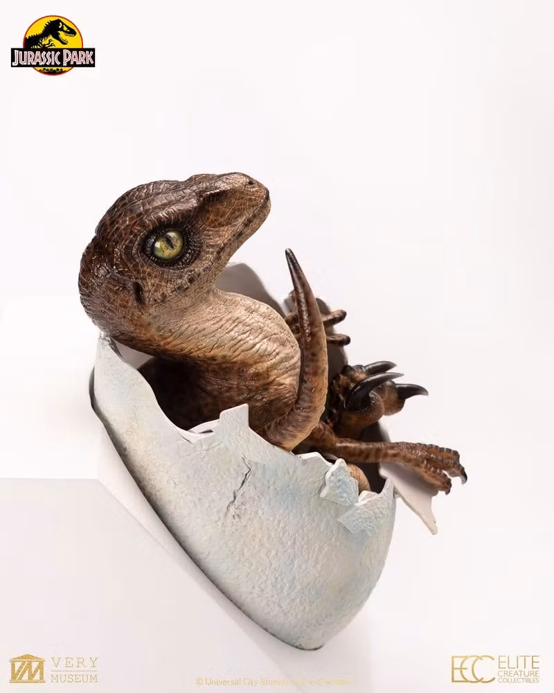 Jurassic Park Replica Bust Velociraptor Hatching Egg