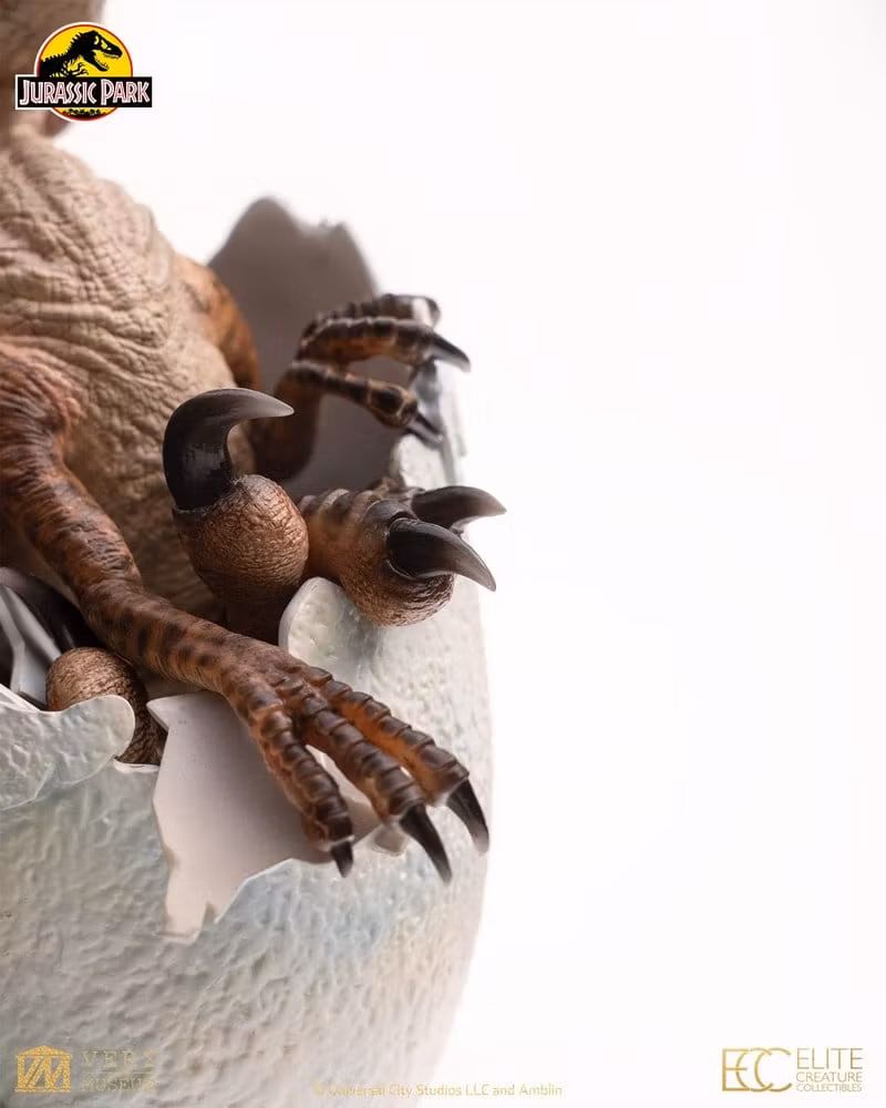 Jurassic Park Replica Bust Velociraptor Hatching Egg