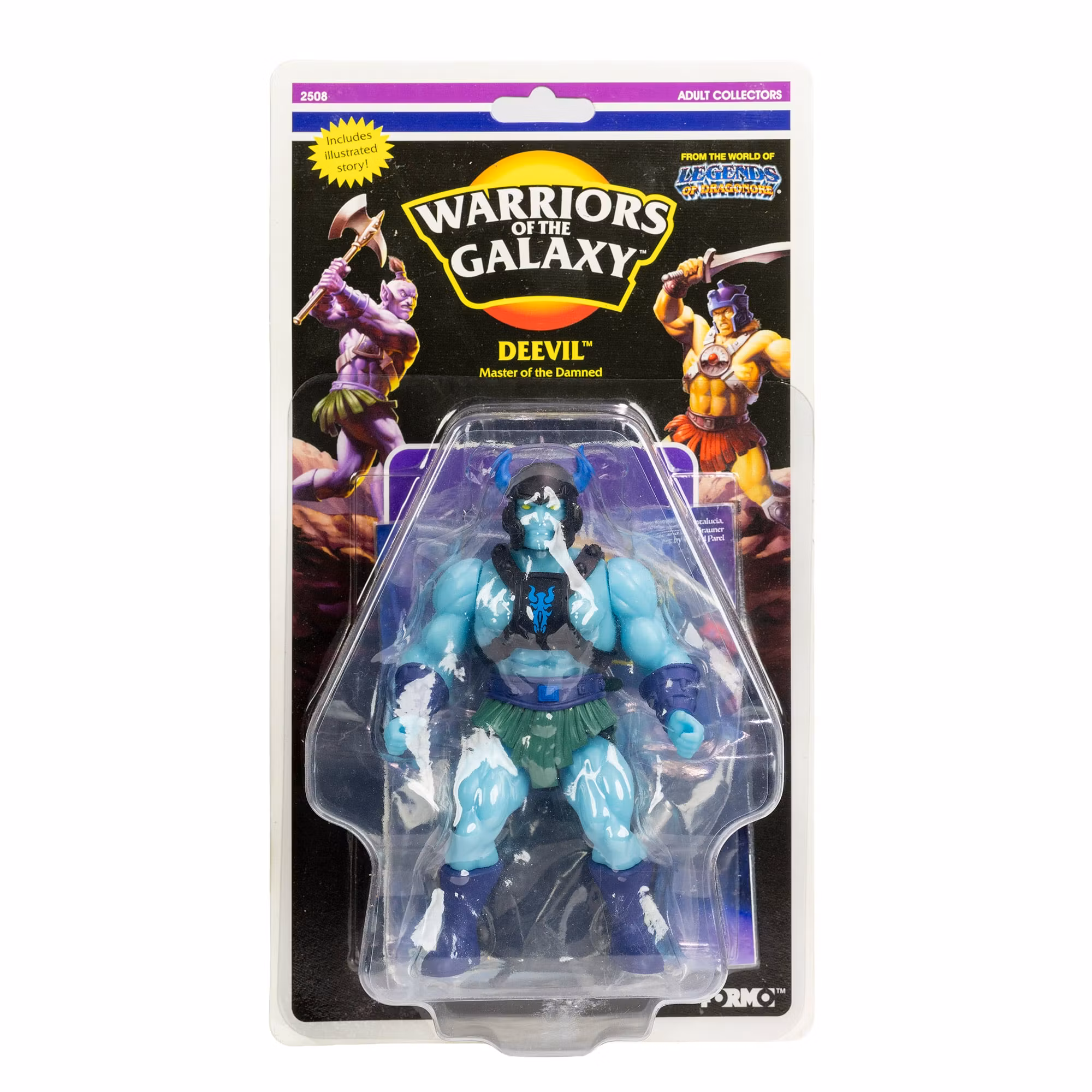 Legends of Dragonore Warriors of the Galaxy Deevil Action Figure