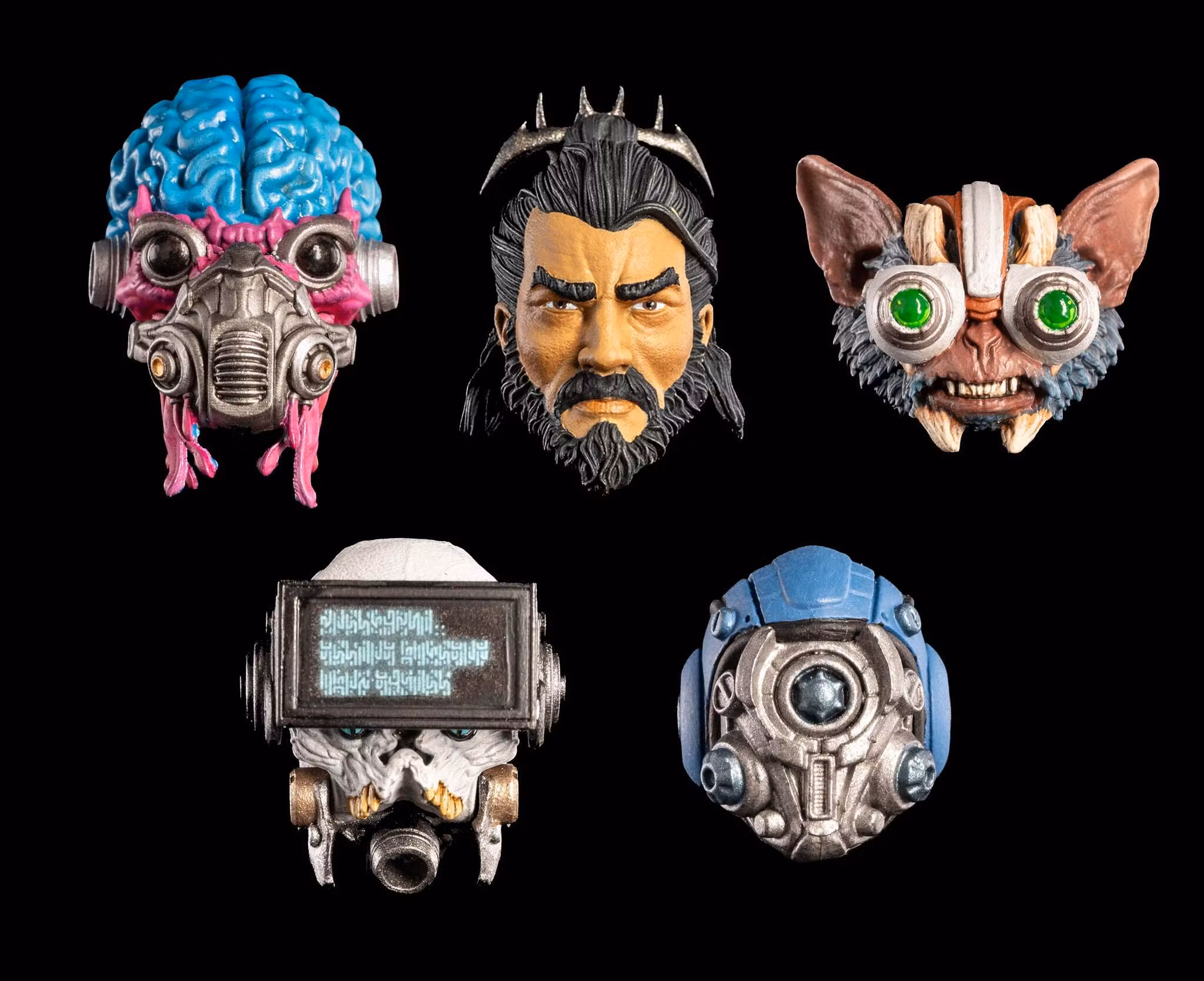Cosmic Legions: Mortal Thorn Set of 5 Heads Pack