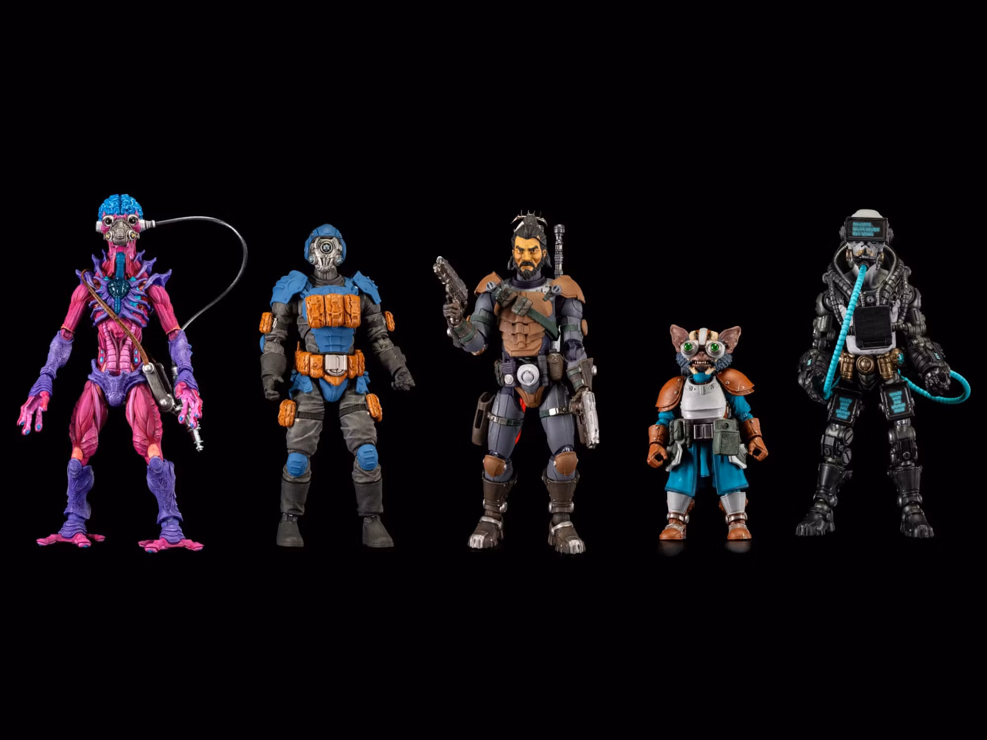 Cosmic Legions: Mortal Thorn Set of 5 Heads Pack