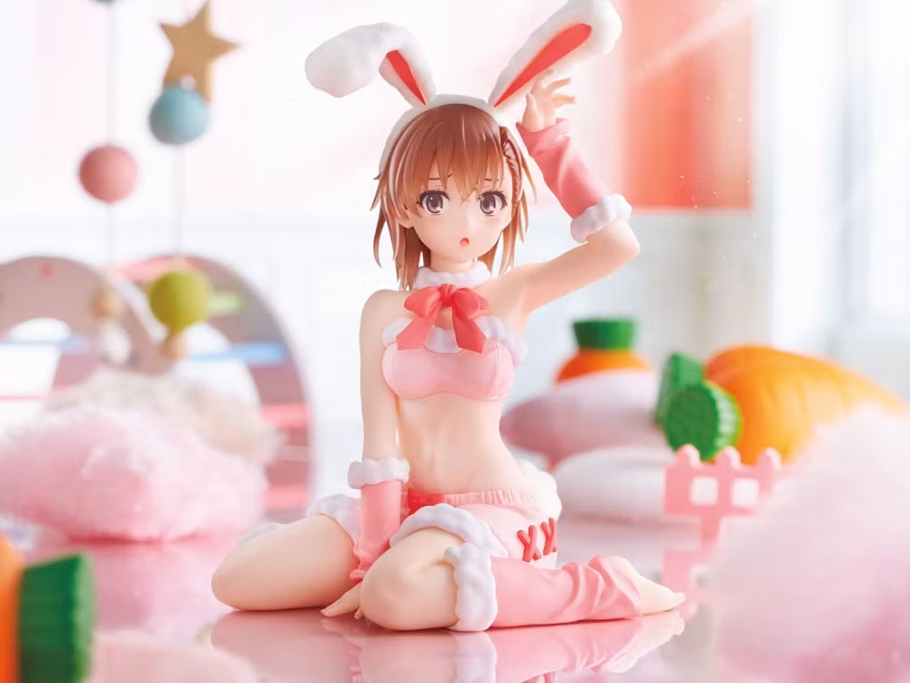 A Certain Scientific Railgun MOFLOCK Mikoto Misaka (Fluffy Bunny Ver.) Figure