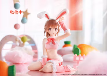 A Certain Scientific Railgun MOFLOCK Mikoto Misaka (Fluffy Bunny Ver.) Figure